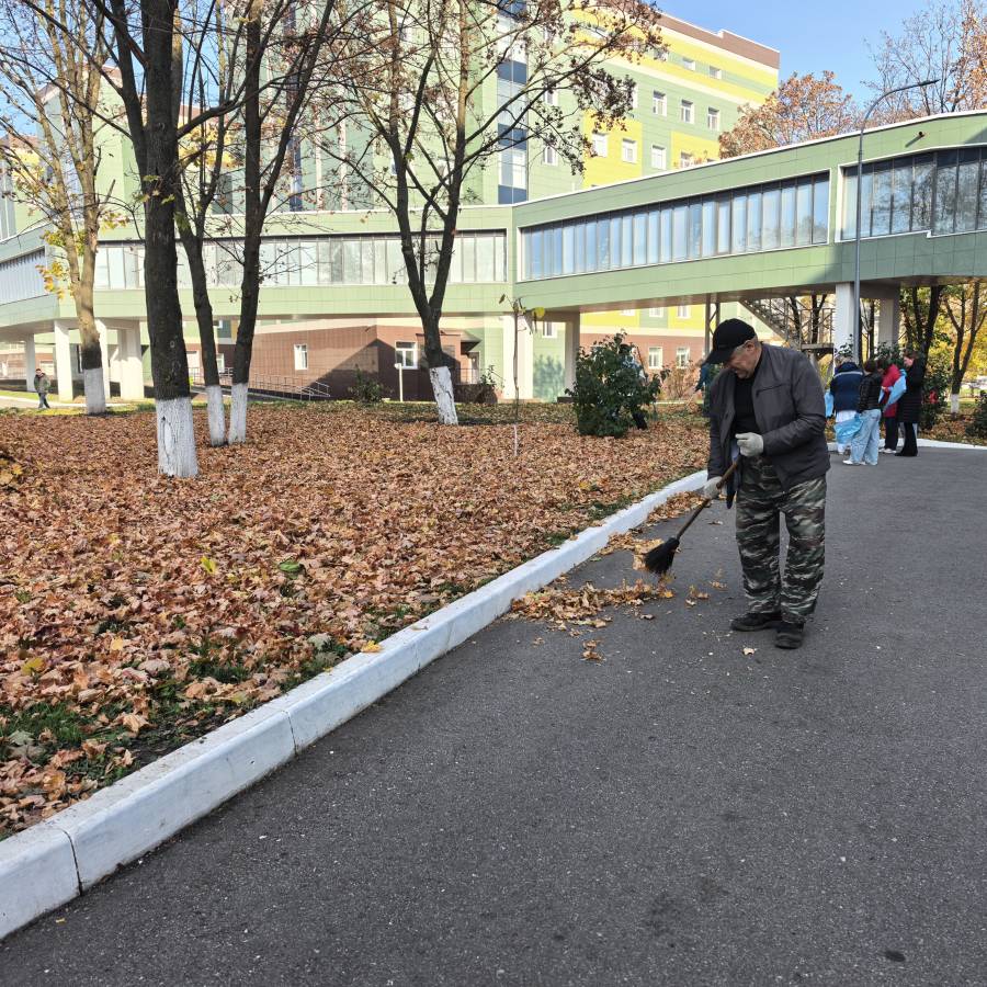 Чистота вокруг нас: коллектив ТОДКБ вышел на осенний субботник